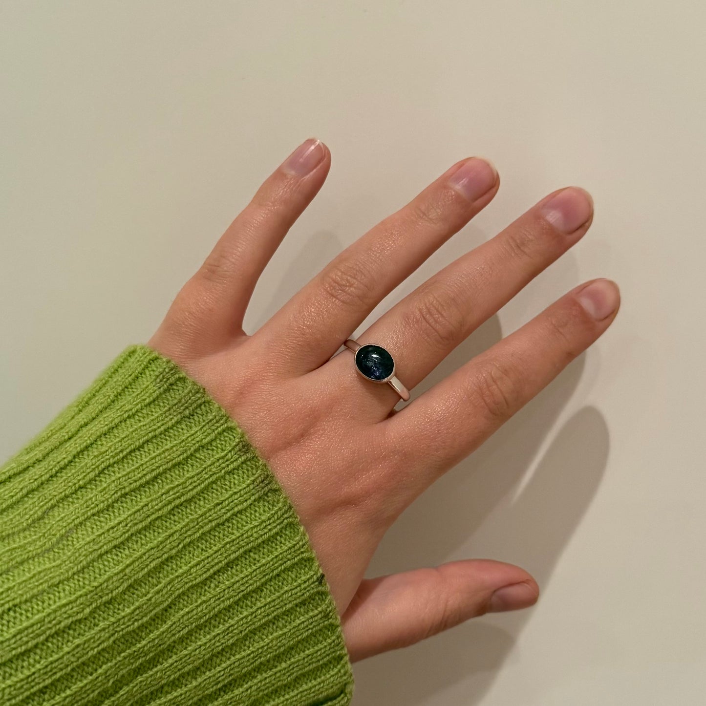 Iolite ring