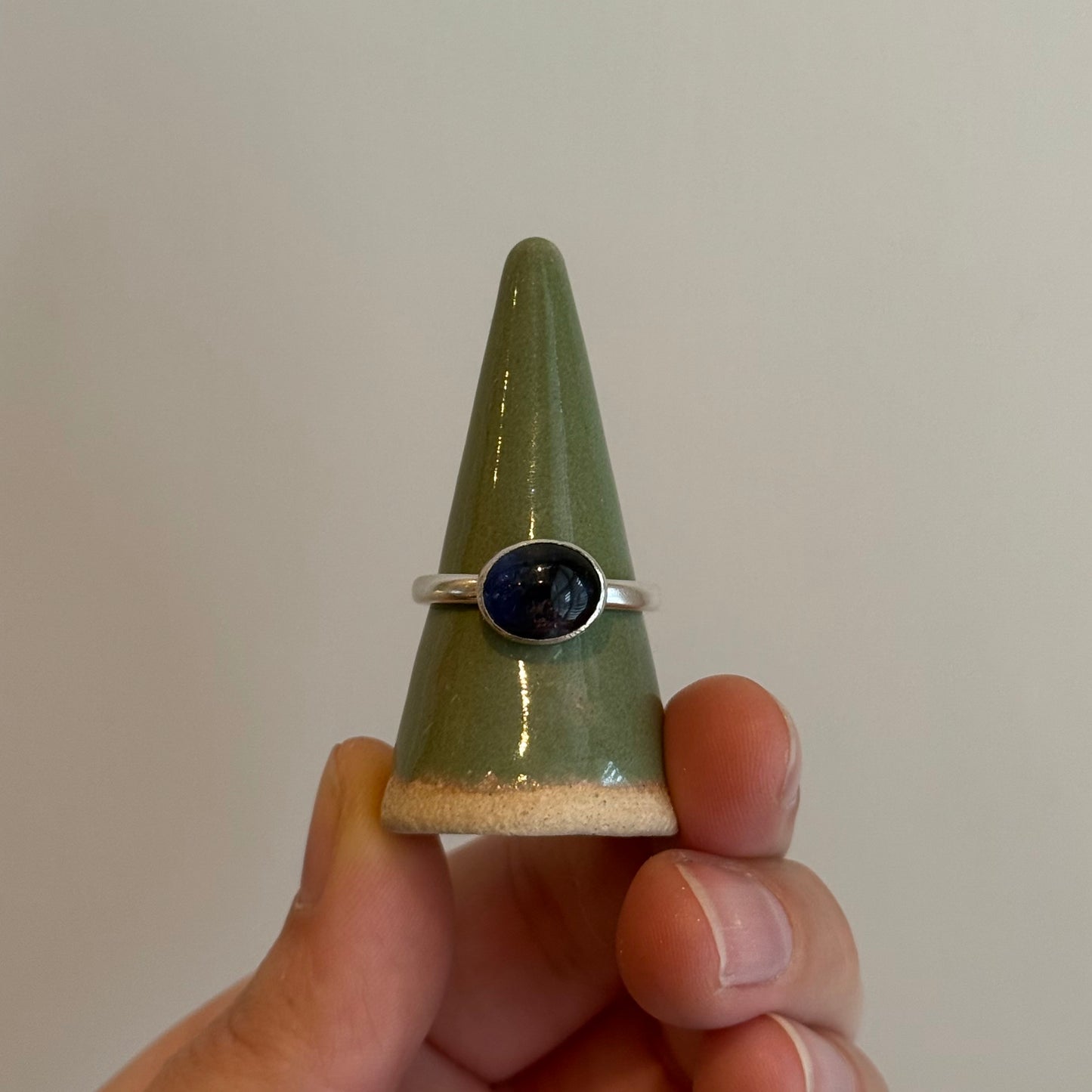 Iolite ring
