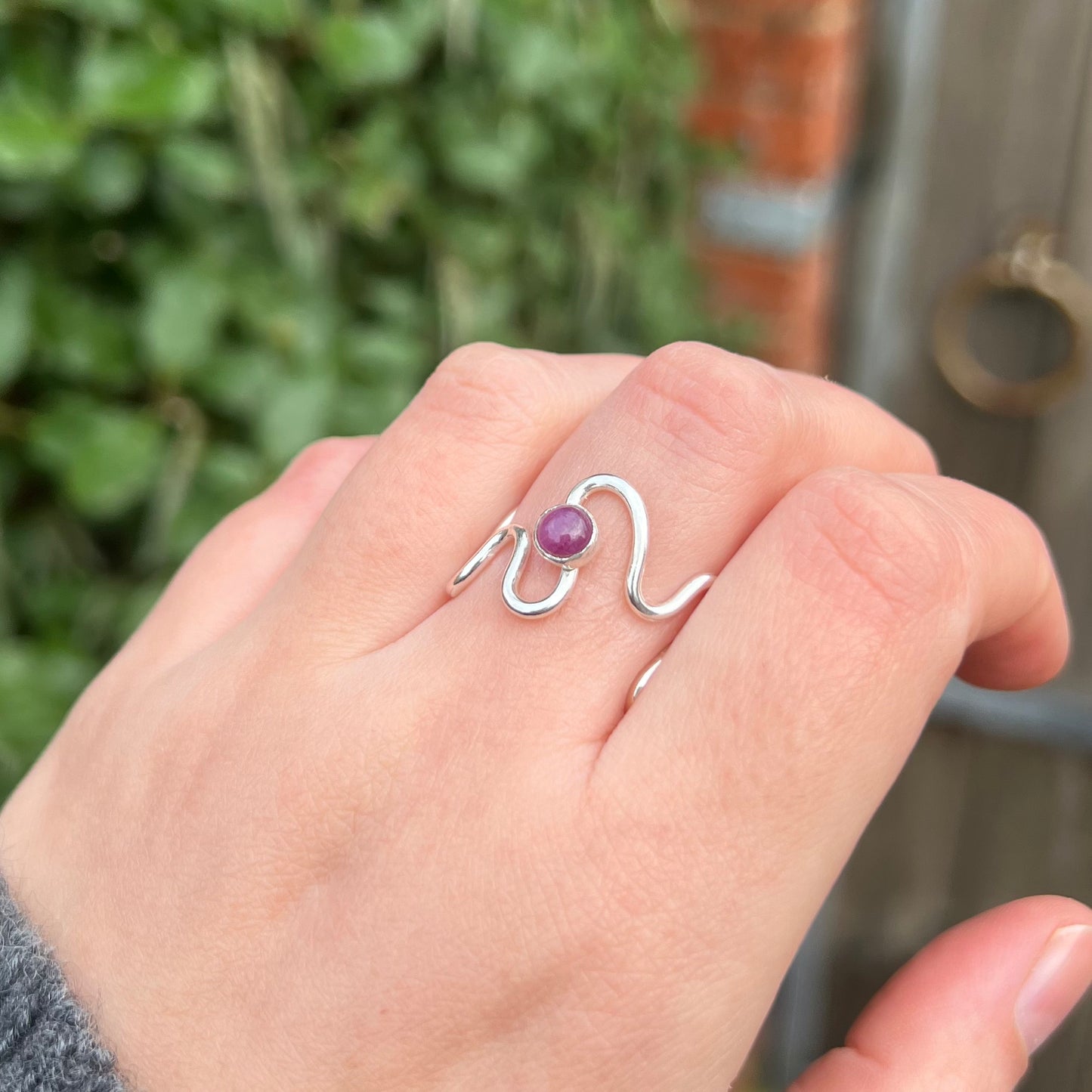 Ruby ripple ring
