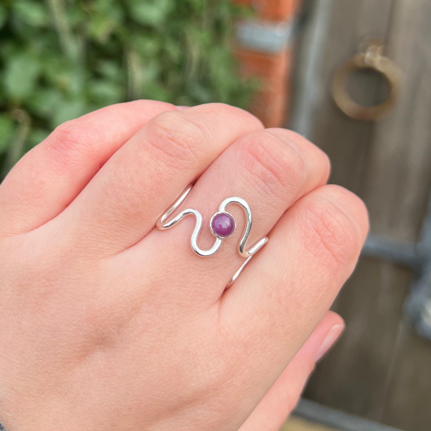 Ruby ripple ring