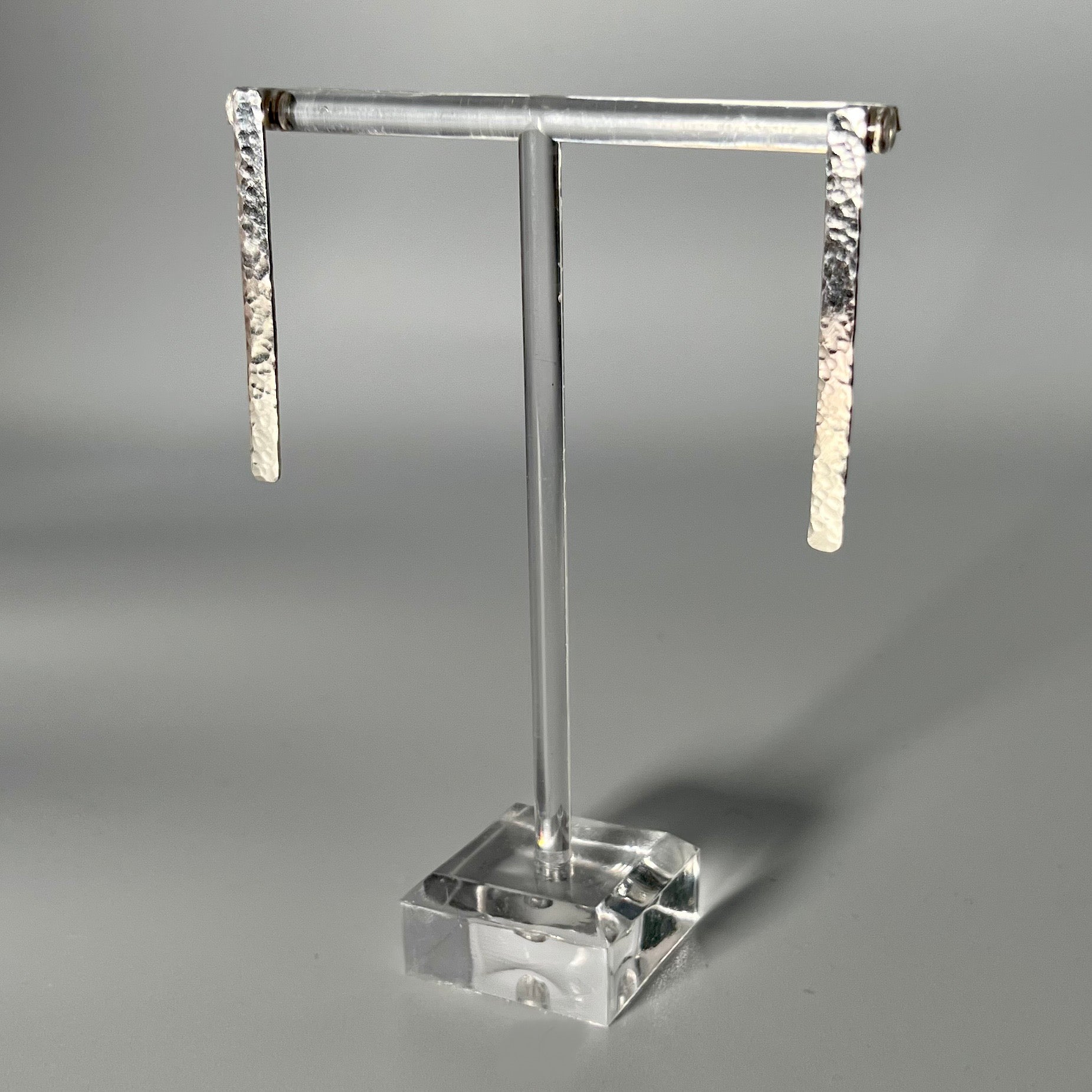 Silver earring sale stand