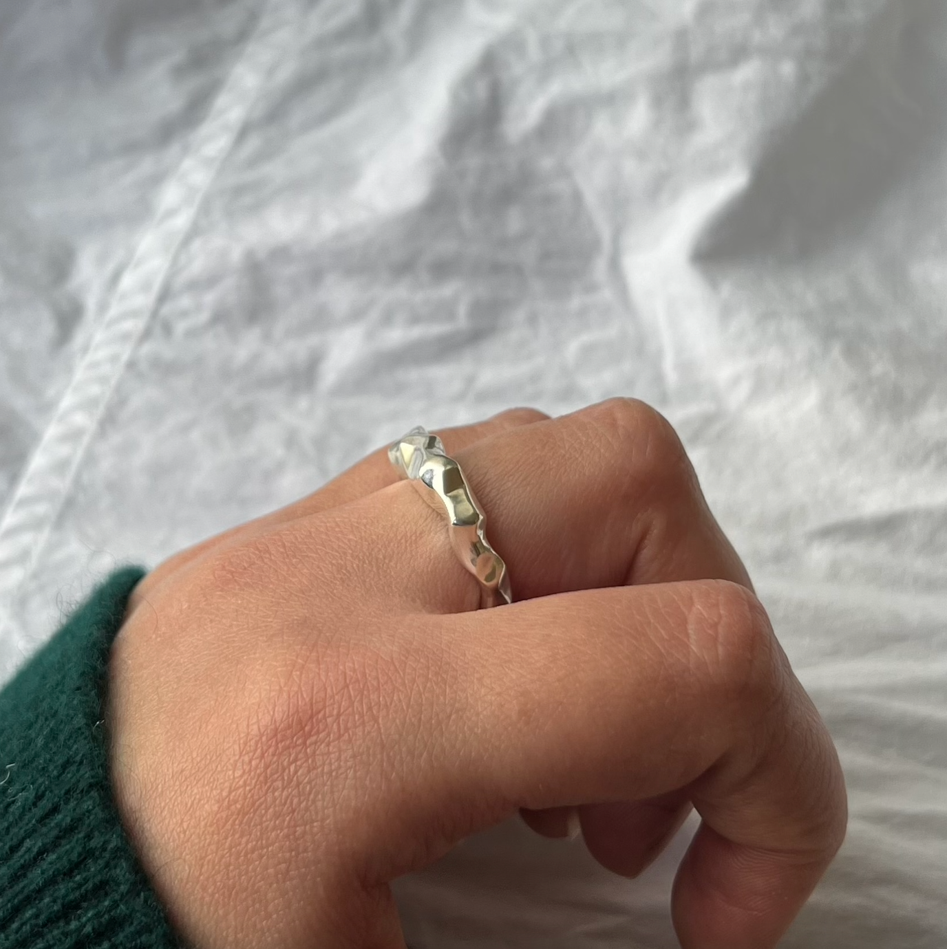 The Crinkle ring